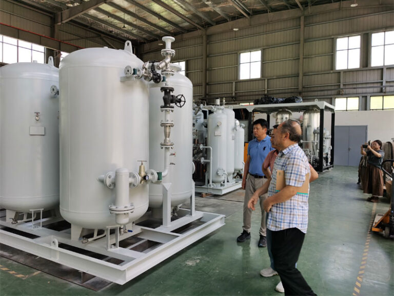 Burmese Clients Visit Yipu Energy to Successfully Complete Inspection of Instrument Air Nitrogen Generator Project