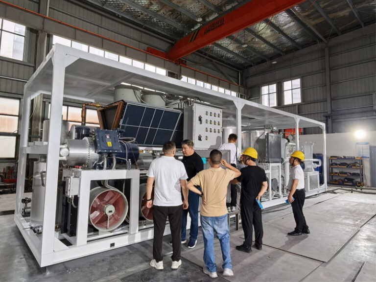 Kazakhstan Clients Visit Yipu Energy to Successfully Complete Inspection of Natural Gas Dehydration Unit Project
