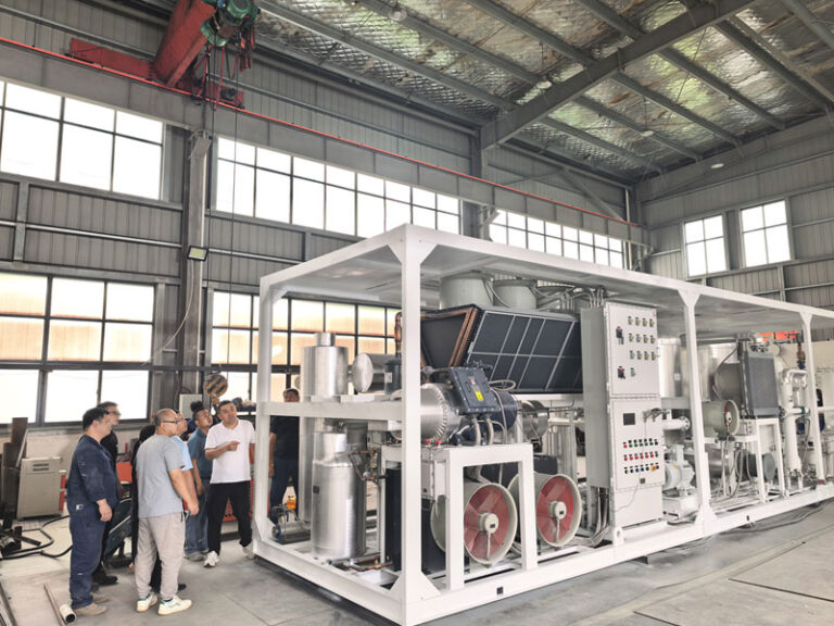 Kazakhstan Clients Visit Yipu for Acceptance of Natural Gas Dehydration Unit Project