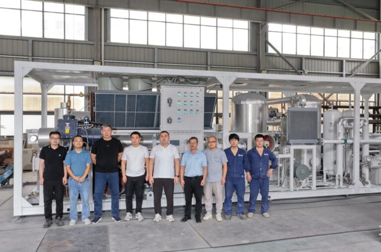 Kazakhstan Client Inspects Natural Gas Dehydration and Hydrocarbon Removal Unit Project, Deepening Cooperation with Yipu Energy